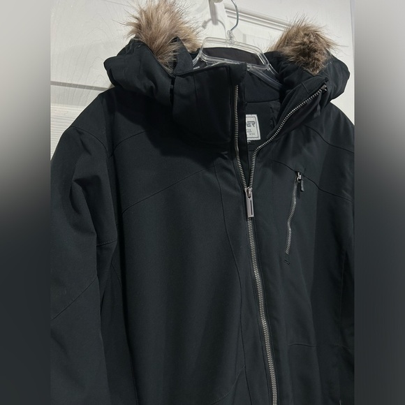 Spyder Women's XXL Skyline Insulated Snow Jacket Black Ski Snowboard NWT - Picture 3 of 8